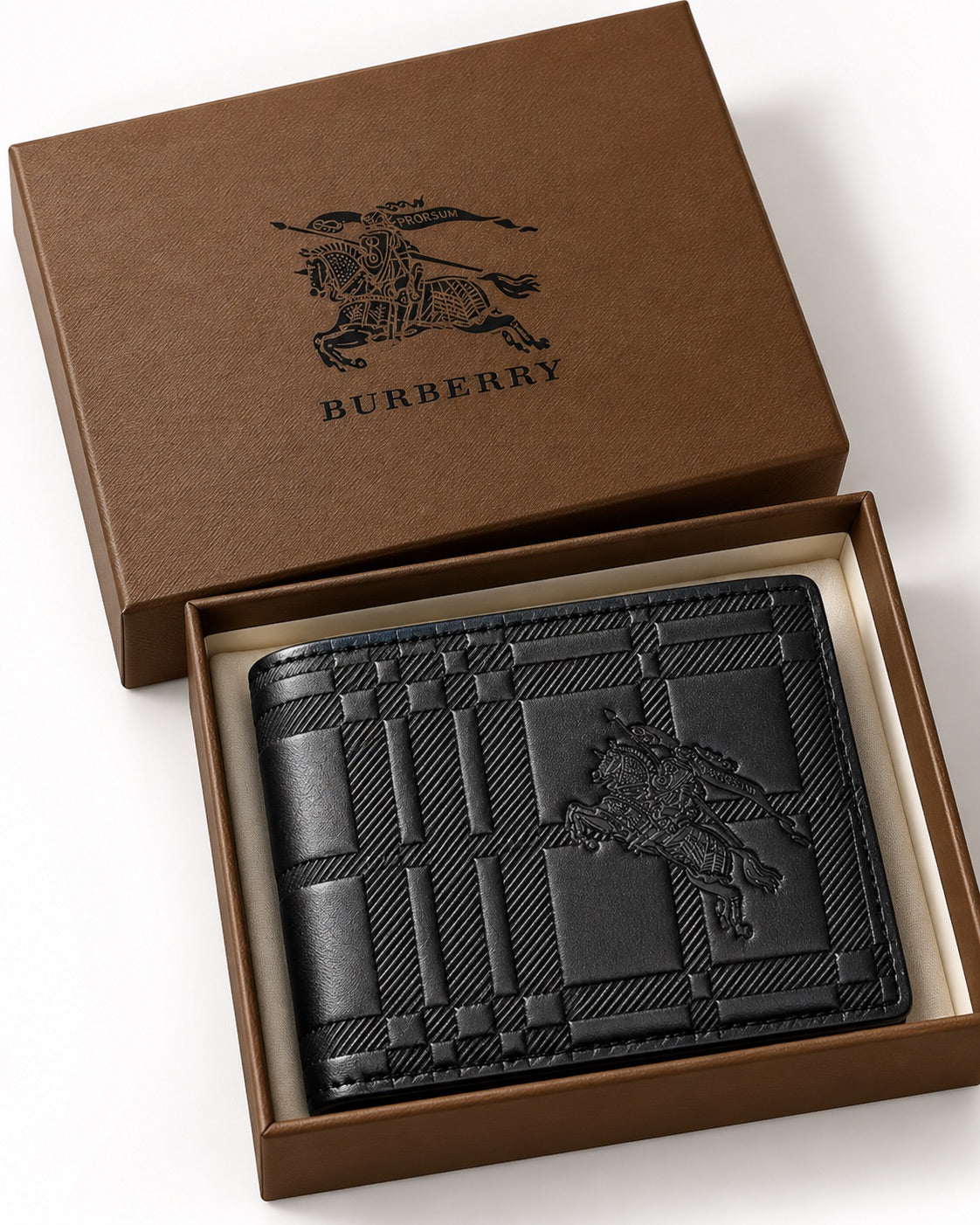 Burb. Black Wallet