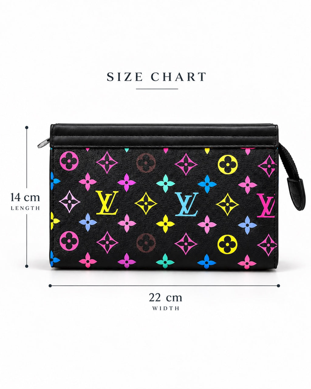 LV Black Joy Clutch