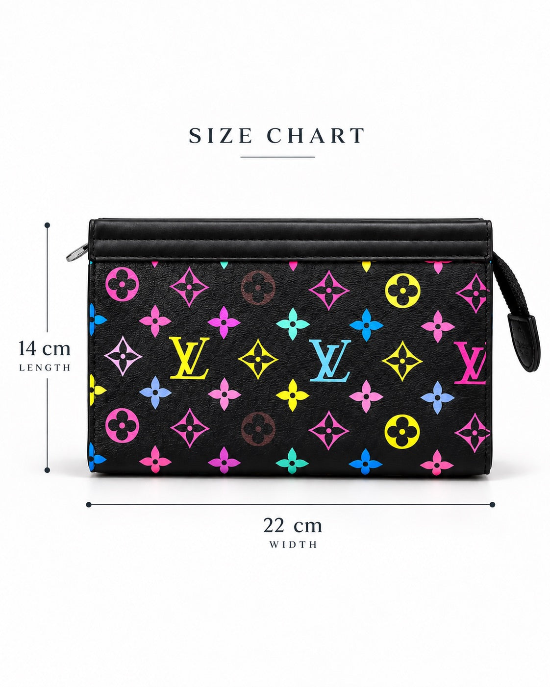 LV Black Joy Clutch