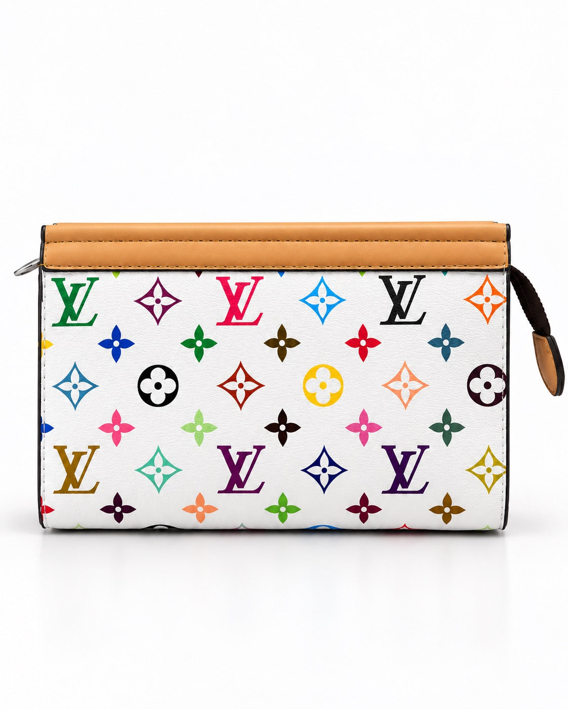 LV White Joy Clutch