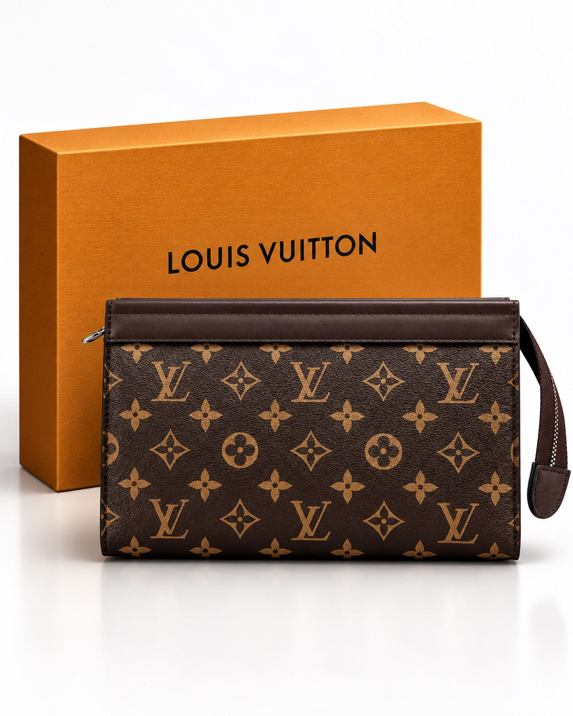 LV Brown Clutch