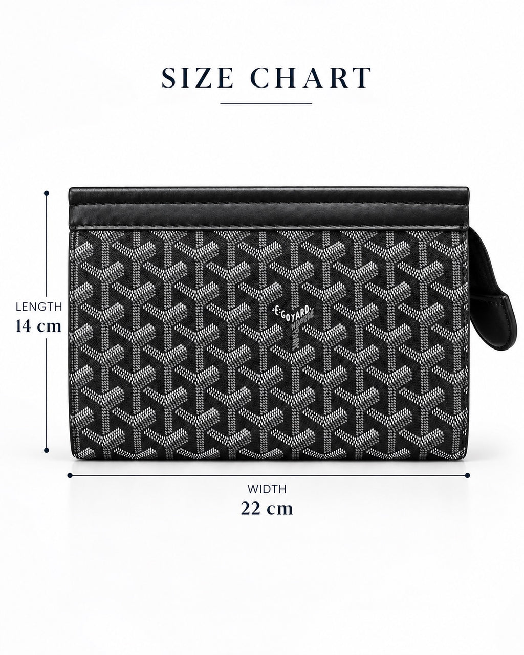 Black Goyard Clutch