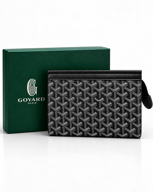 Black Goyard Clutch