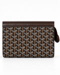 Brown Goyard Clutch